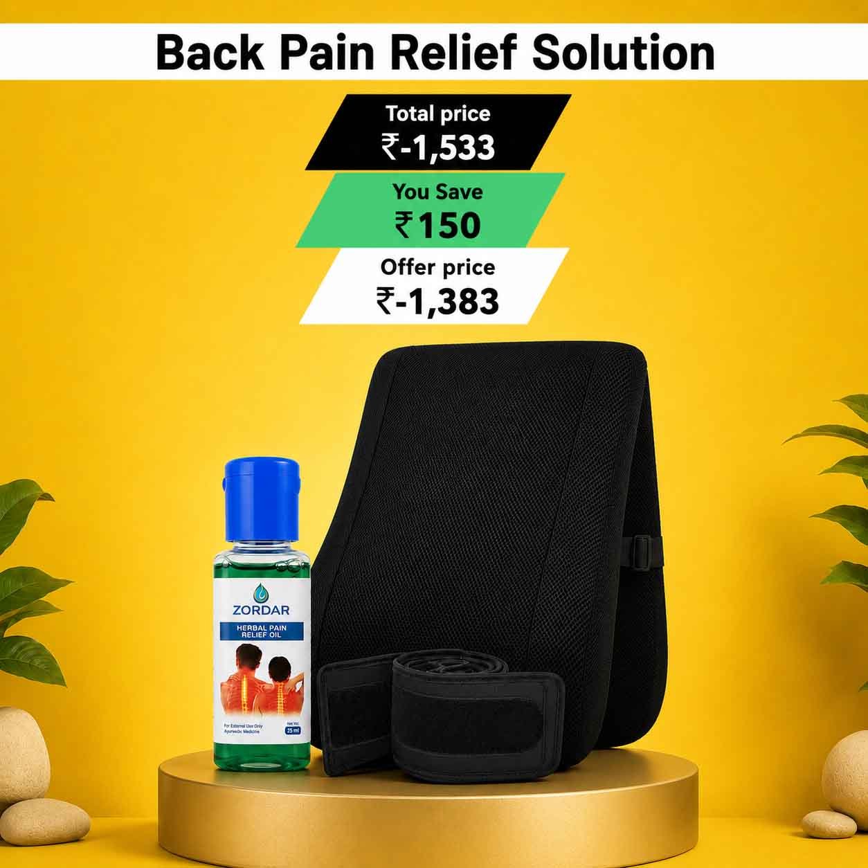 Chiron Combo for Back Pain Relief
