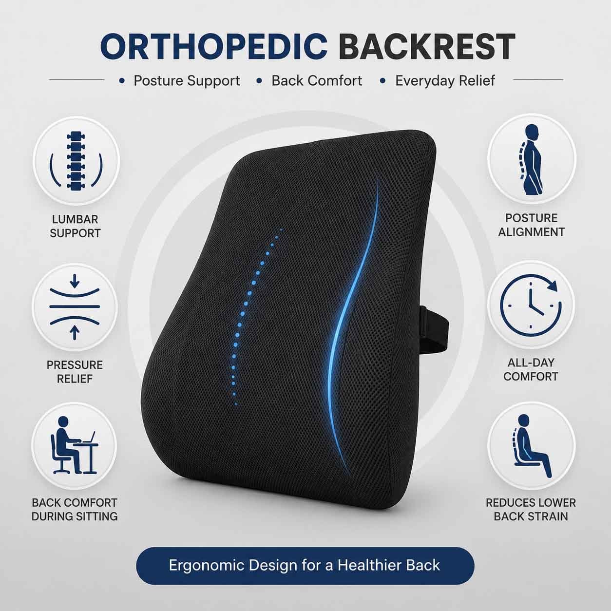 Chiron Orthopaedic Backrest