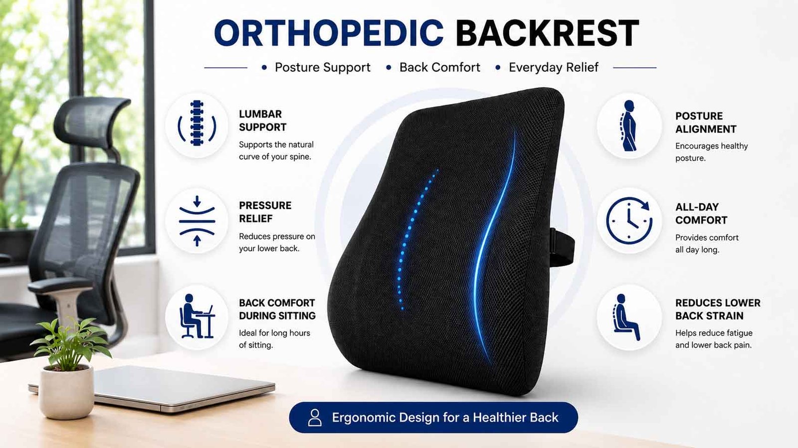 Chiron Orthopaedic Backrest